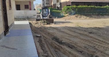 حملات مكثفة للنظافة والتجميل بقرى سيدى سالم ومصيف بلطيم فى كفر الشيخ