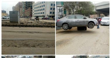 محافظة الجيزة تبدأ أعمال تطوير ميدان الحسينية بالعمرانية