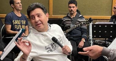 هانى شاكر فى البروفات النهائية لحفله الغنائى بفعاليات موسم الرياض.. صور