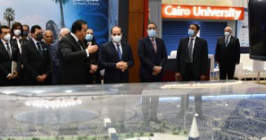 الرئيس السيسي: "هنفضل نقاتل من أجل المعرفة والتعليم الحقيقى فى بلادنا"