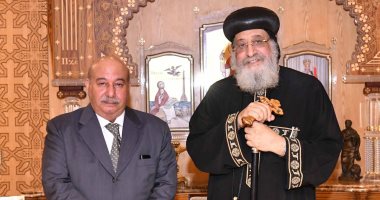البابا تواضروس الثانى يستقبل عددا من السفراء بالمقر الباباوى