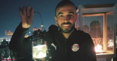 أفشة ومحمد صبحي بصحبة "فانوس رمضان" على هامش معسكر الفراعنة
