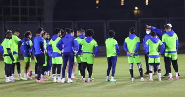 المصرى يختتم تدريباته استعداداً للمقاصة فى الجولة السادسة بالدورى