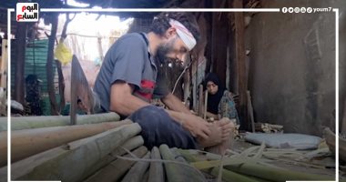 القفص بـ3 جنيهات.. مهنة القفاصين احترفها أهالى قرية شنوان بالمنوفية.. فيديو