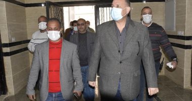 محافظ أسيوط يتفقد مشروعات سكن لكل المصريين بمدينة ناصر الجديدة .. صور