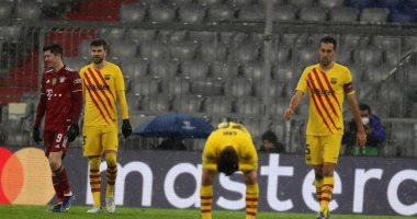 برشلونة يفشل فى تخطى مجموعات دورى أبطال أوروبا للمرة الأولى منذ 20 عاما