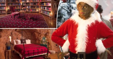 كهف الوحش "Grinch" متاح للإيجار لعشاق الفيلم.. اعرف سعر الليلة