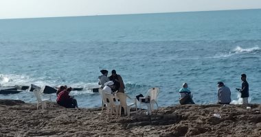 الشمس ساطعة ورزق الصيد واسع.. مباشر من الإسكندرية.. لايف صور