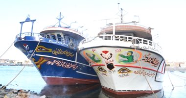 مراكب الصيد فى رشيد بيوت متنقلة لكسب الرزق.. عمرك شفتها من جوا؟