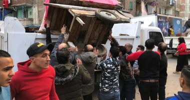 حملات مكبرة لإزالة الإشغالات ومنع عودة الباعة الجائلين بالإسكندرية
