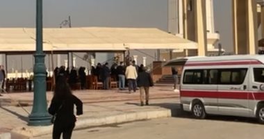 تشييع جثمان الفقيه الدستورى الدكتور شوقى السيد من مسجد المشير بالتجمع.. لايف