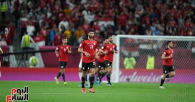 أهداف الشوط الأول من مباراة مصر والأردن فى كأس العرب