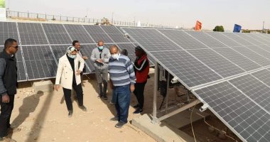 نائب محافظ الوادي الجديد تتفقد مشروعي مجمع المصالح الحكومية وقرى بشائر الخير
