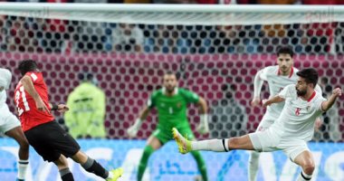 منتخب مصر يتعادل مع الأردن 1 / 1 فى شوط أول مثير.. فيديو