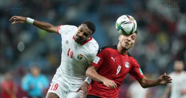 منتخب مصر يحاصر الأردن لتسجيل الهدف الثانى بعد 75 دقيقة..ونزول أفشة ولاشين.. صور