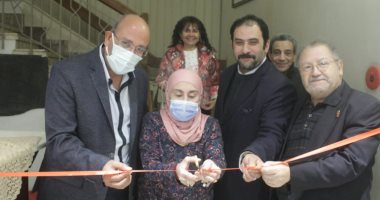 رئيس التنمية الثقافية يفتتح معرض إشراقات مصرية.. بطلعت حرب الثقافى