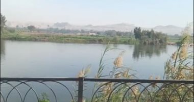 النيل فى المنيا.. مشاهد مبهجة للكورنيش والمسرح الرومانى والمتحف الآتونى.. لايف