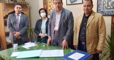 منطقة الإسكندرية الأزهرية تعقد مقابلات للطلاب المتقدمين لنظام الدمج 