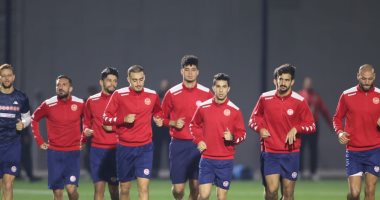كأس العرب 2021.. على معلول ينتظم فى تدريبات تونس قبل مواجهة مصر
