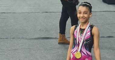 خديجة حاتم تحصد ذهبية كأس مصر فى الجمباز