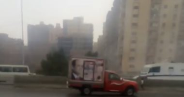 بث مباشر... شاهد حركة السيارات أعلى الطريق الدائرى وسط تقلبات الطقس