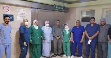 إنقاذ ساق شاب من البتر بمستشفى بنى سويف التخصصى بعد 10 ساعات من حادث