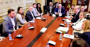 "خارجية النواب" تلتقى وفدا من مساعدى أعضاء الكونجرس الأمريكى.. صور