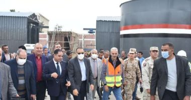 محافظ الشرقية يتفقد مشروعات حياه كريمة بقرية سماكين الغرب بمدينة الحسينية