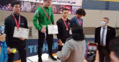 نائب رئيس جامعة المنوفية تكرم الفائزين فى مسابقة البطل الأوليمبى للمصارعة