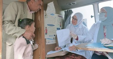 ضمن حياه كريمة.. صحة الإسماعيلية تجرى الكشف على 482 مواطن بعزبة النجع 