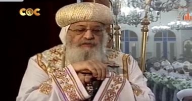 البابا تواضروس يترأس صلوات القداس الإلهي لليوبيل الذهبى لإيبارشية البحيرة