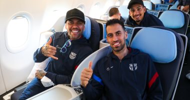 برشلونة يغادر إلى الرياض لمواجهة بوكا جونيورز  فى كأس مارادونا 