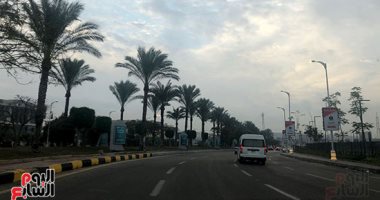 شبورة مائية كثيفة تحجب الرؤية وتغطى سماء القاهرة.. ألبوم صور