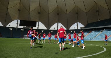 برشلونة ينهي استعدادته لمواجهة بوكا جونيورز فى كأس مارادونا اليوم 