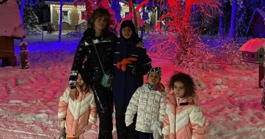 جورجينا تواصل رحلتها فى القطب الشمالى: "أنا أسعد أم فى العالم".. صور