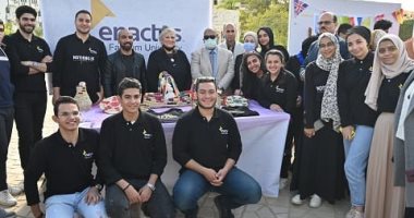 إقامة معرض الصناعات الصغيرة الرابع بجامعة الفيوم .. صورة