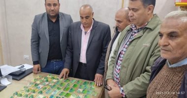 ضبط 87 بطاقة تموينية داخل مخبز بحوزه صاحبه بالدقهلية 