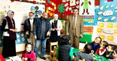 الوكيل الثقافى لأزهر الإسكندرية يتابع استعدادات امتحانات الفصل الدراسى الأول 