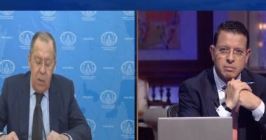 وزير الخارجية الروسى يؤكد فى أول مقابلة مع قناة مصرية وقوف طابور من الشركات الروسية للاستثمار فى المنطقة الصناعية.. لافروف: موسكو تربطها علاقة قوية بالقاهرة.. وهذا موقف روسيا من انتخابات ليبيا
