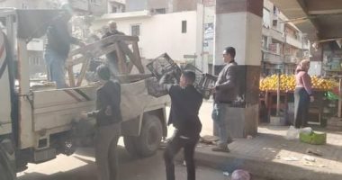 تحرير 38 محضرا متنوعا ورفع 816 حالة إشغال طريق مخالف بالبحيرة 