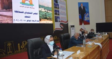 محافظ الوادى الجديد يكرم الطواقم الطبية والقرى الأعلى تسجيلا فى الحصول على لقاح كورونا