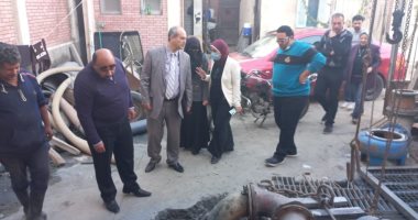 رئيس مياه القناة : تنفيذ الأعمال بمحطة صرف صحى الاستثمار ببورسعيد.. صور