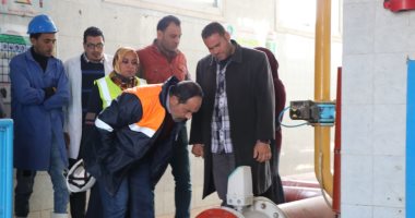 رئيس شركة مياه الشرقية يتفقد عددا من مشروعات المياه والصرف بالمحافظة