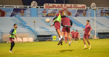 غزل المحلة يواصل استعداداته لمواجهة البنك الأهلى في الدورى.. صور