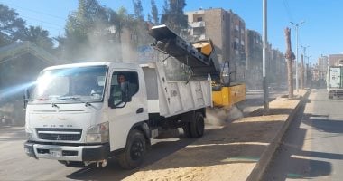 رفع 2080 طن مخلفات وحملات نظافة مكثفة بالمراكز والمدن فى كفر الشيخ .. صور