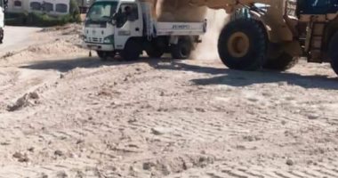 حملة " مدينتي جميلة"  تواصل أعمالها برفع المخلفات من مناطق الغردقة