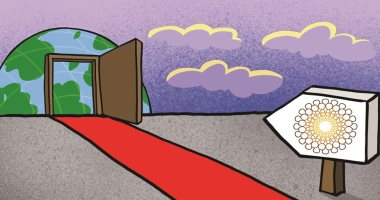 "إكسبو دبى 2021" بوابة على العالم فى كاريكاتير إماراتى