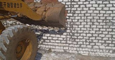 محافظة الجيزة تزيل 15 حالة بناء مخالف بـ4 مراكز