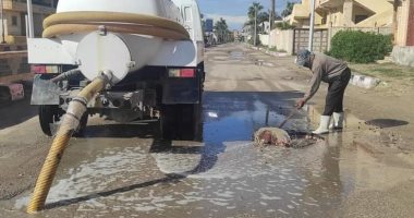 رؤساء مراكز ومدن كفر الشيخ يواصلون متابعة حالة الطوارئ وحملات لرفع مياه الأمطار