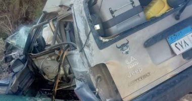 مصرع طفل وإصابة 5 فى انقلاب سيارة بالمنيا